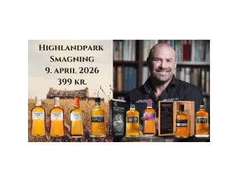 Highland Park Whiskysmagning 9. april kl. 18.30 - Øvrige
