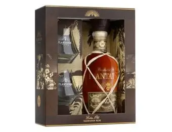 Planteray (Plantation) 20th Anniversary Rum gaveæske med 2 glas 40% - Rom