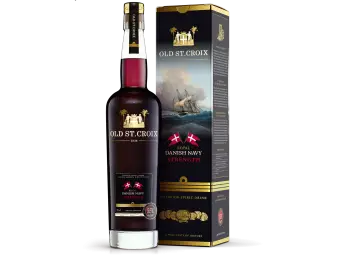 Old St. Croix (A. H. Riise) Royal Danish Navy Strength 55% - Unik spiritus i høj kvalitet